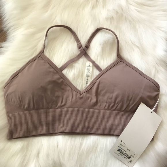 lululemon athletica Other - NWT lululemon awakening bra MAUVE size 10